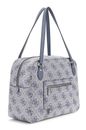 GUESS Travel Tote Slate Logo