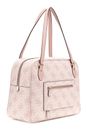 GUESS Travel Tote Rose Water Logo
