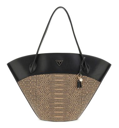 GUESS Venere Extra Large Tote Natural / Black