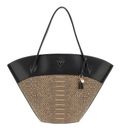 GUESS Venere Extra Large Tote Natural / Black