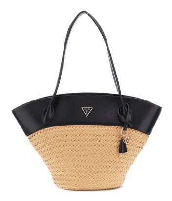 GUESS Venere Large Tote Natural / Black