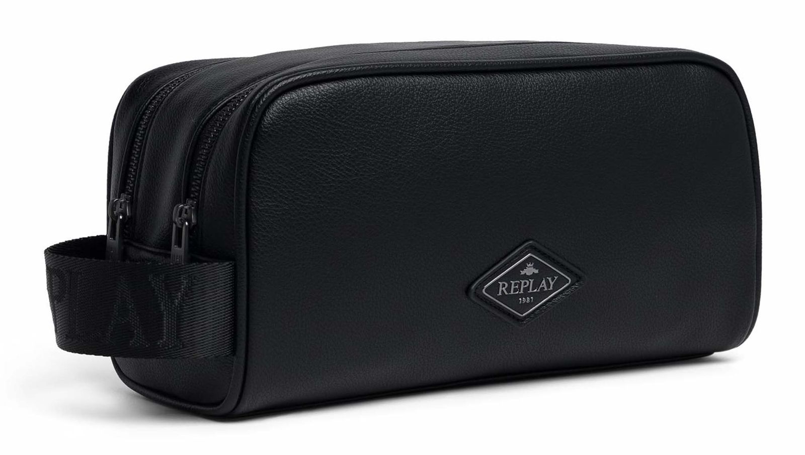 REPLAY Washbag Black REPLAY Washbag Black