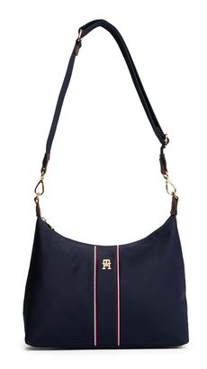 TOMMY HILFIGER Popette Shoulder Bag Space Blue Corp