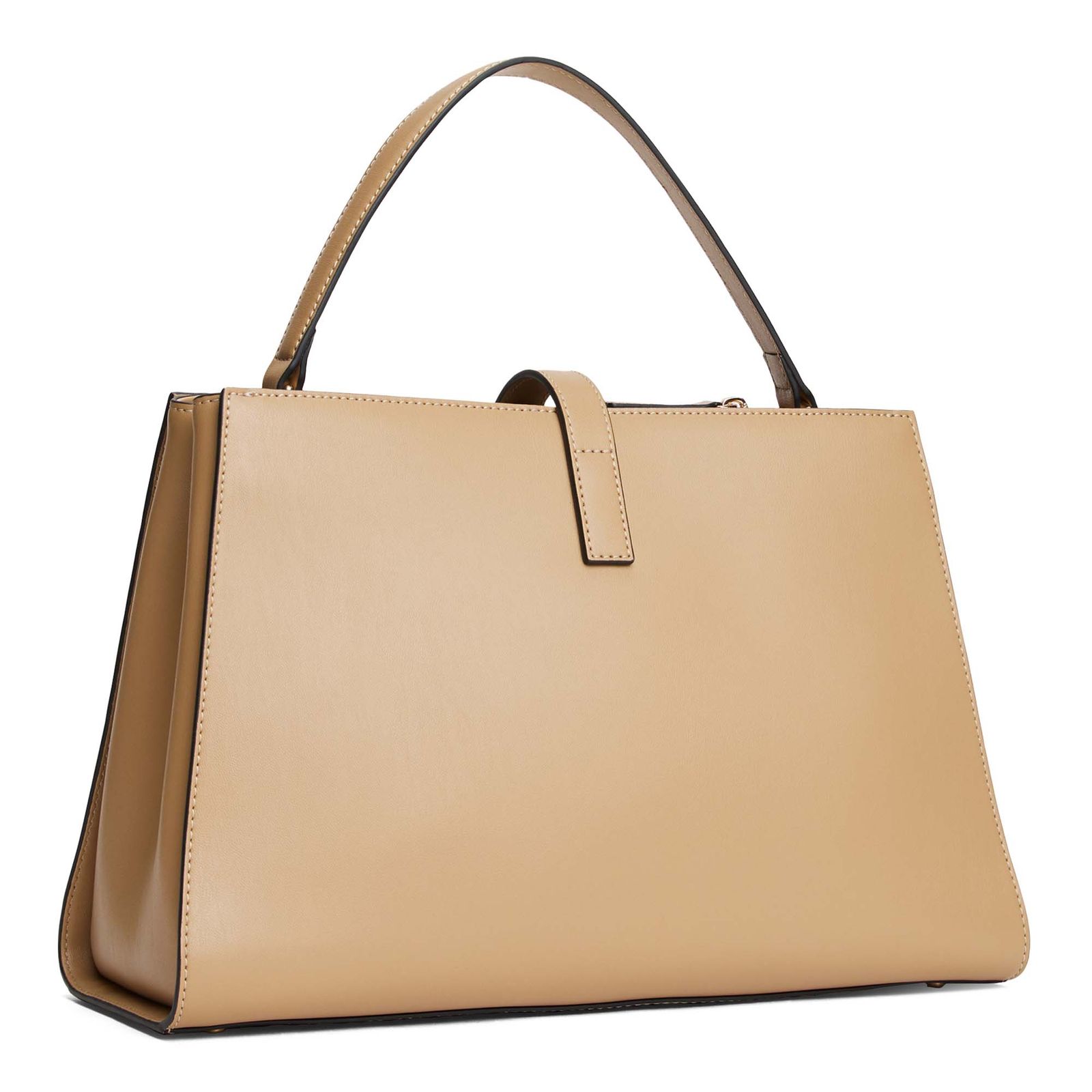 TOMMY HILFIGER TH Libre Medium Satchel Safari Canvas TOMMY HILFIGER TH Libre Medium Satchel Safari Canvas