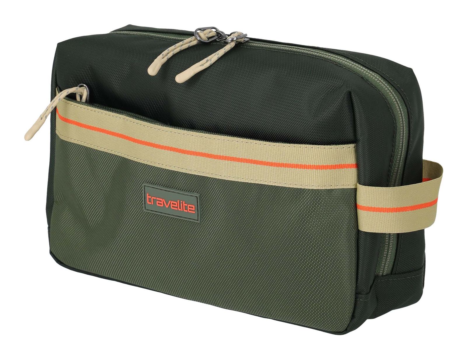 travelite Color Craze Toiletry Bag Oliv travelite Color Craze Toiletry Bag Oliv