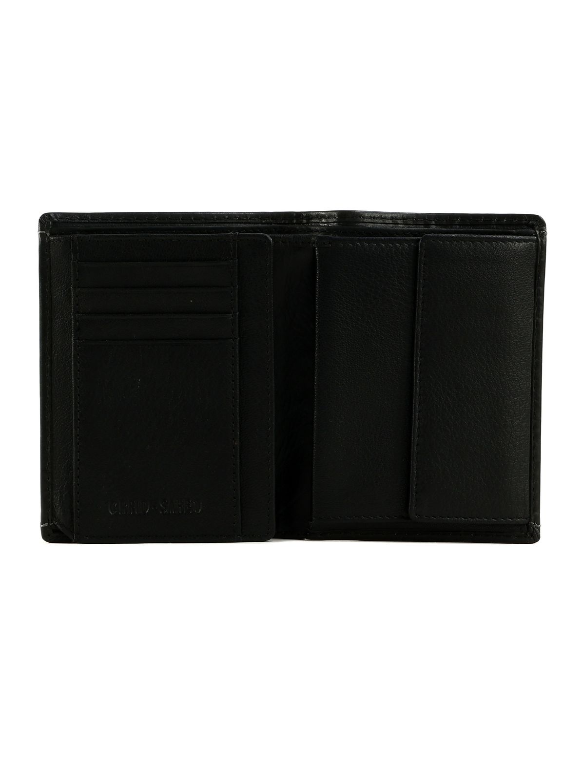 CHIEMSEE Leather Wallet Black CHIEMSEE Leather Wallet Black