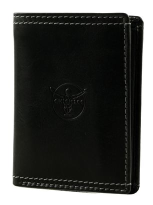 CHIEMSEE Leather Wallet Black CHIEMSEE Leather Wallet Black