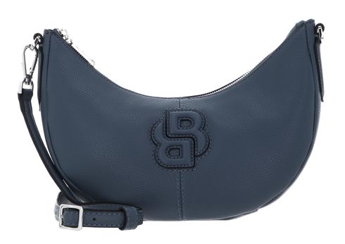 BOSS Anett Halfmoon Crossbody Bag Open Blue