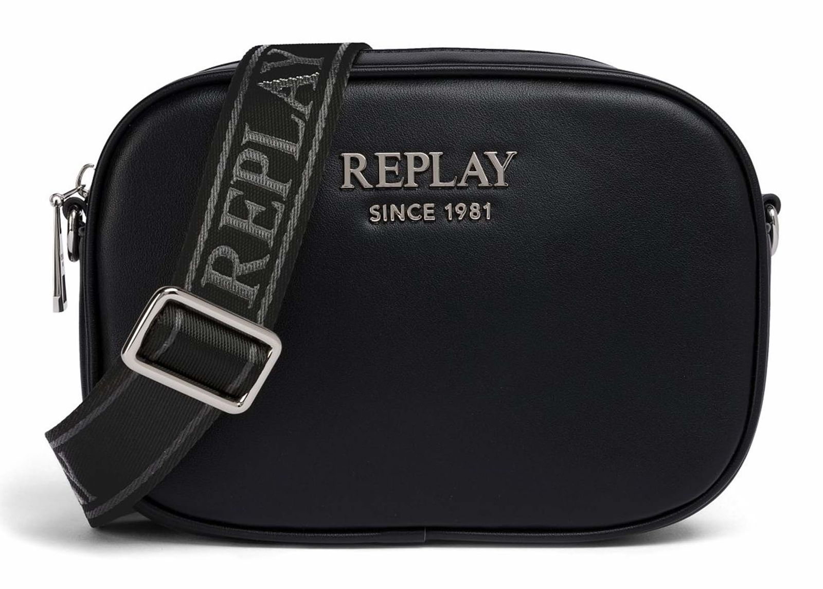 REPLAY Crossbody Bag Black REPLAY Crossbody Bag Black