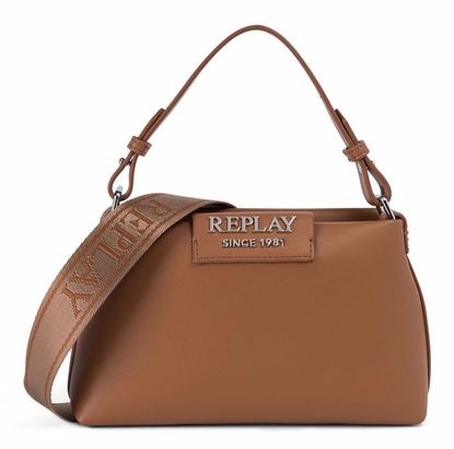 REPLAY Handbag Caramel Cafe