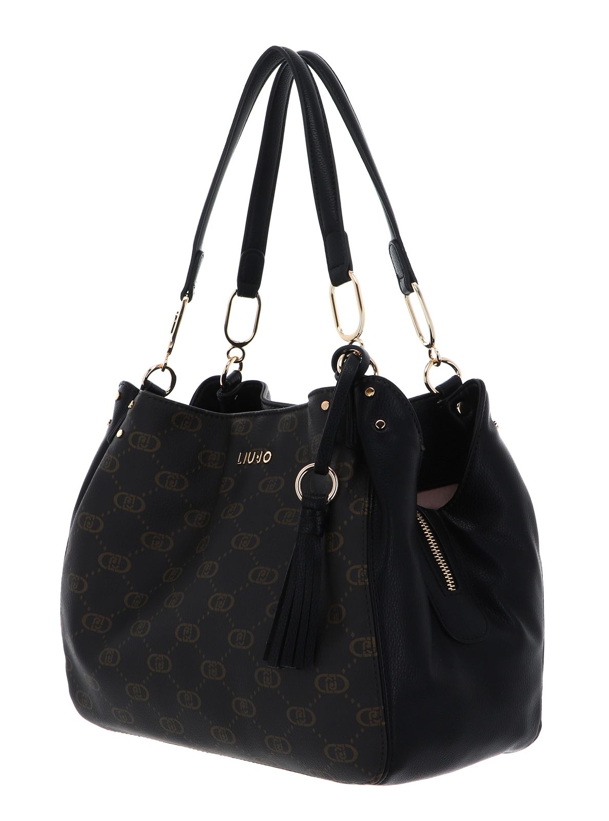 LIU JO Cirry Satchel Bag M Nero LIU JO Cirry Satchel Bag M Nero