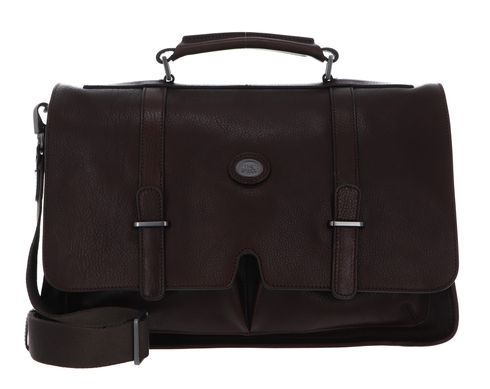 THE BRIDGE Isaia Briefcase Castagna Rutenio DK