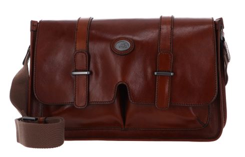 THE BRIDGE Isaia Messenger Marrone TB / Rut. Sc. Opaco