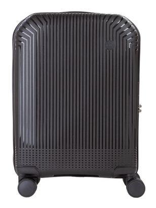 VALENTINO Wood Carry On Suitcase S Nero