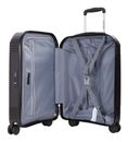 VALENTINO Wood Carry On Suitcase S Nero
