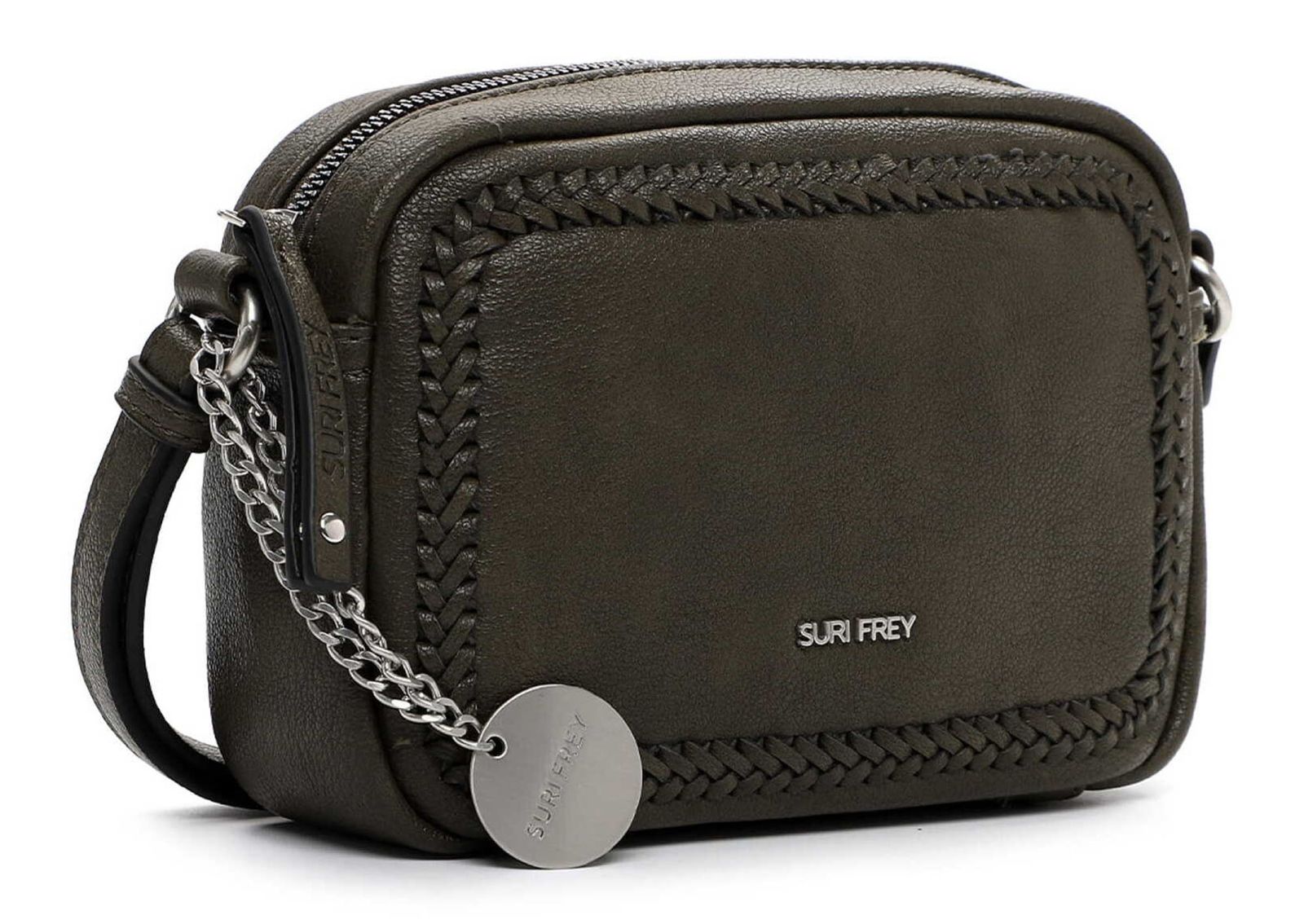 SURI FREY SFY Piggy Handbag With Zipper M Oliv SURI FREY SFY Piggy Handbag With Zipper M Oliv