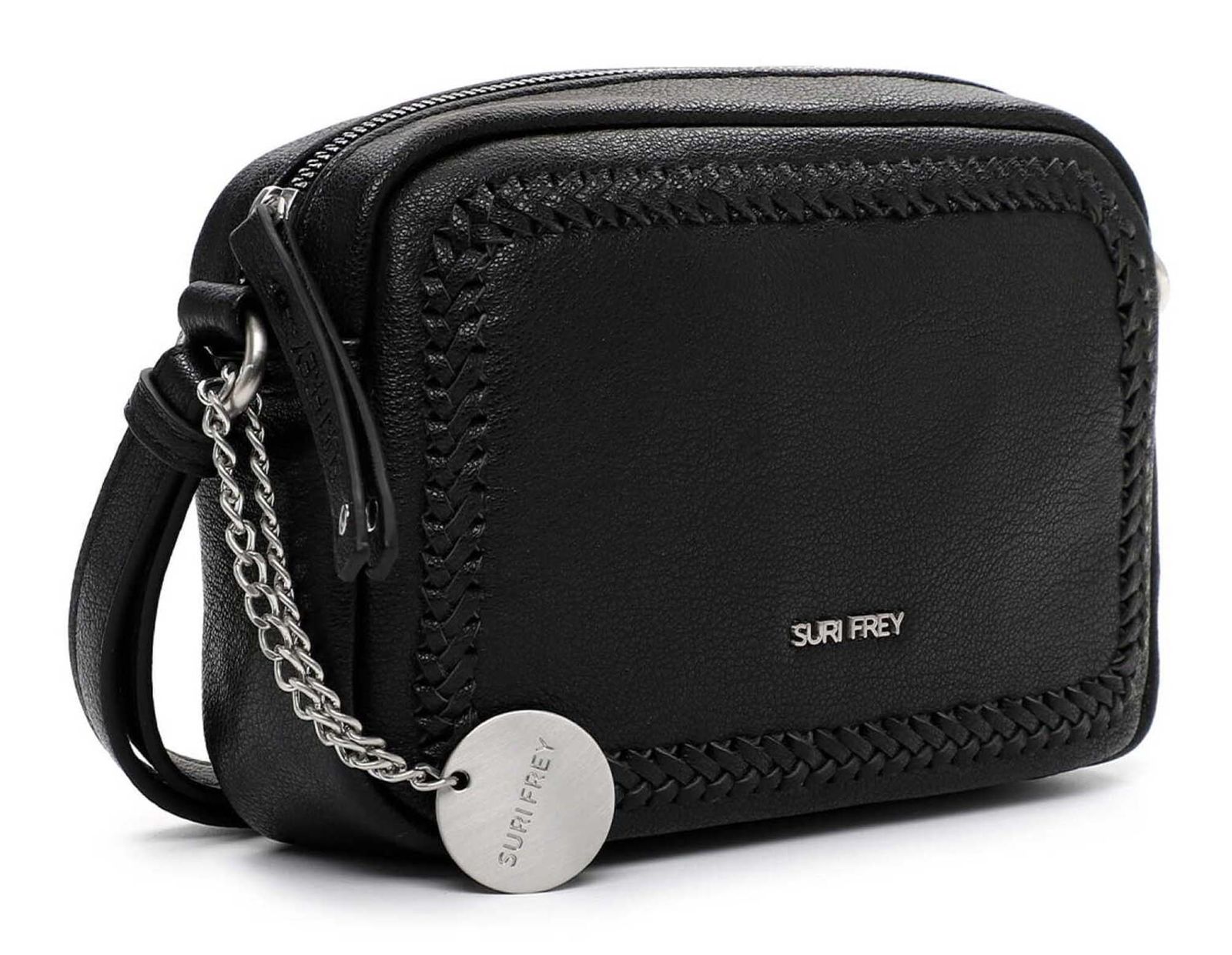 SURI FREY SFY Piggy Handbag With Zipper M Black SURI FREY SFY Piggy Handbag With Zipper M Black