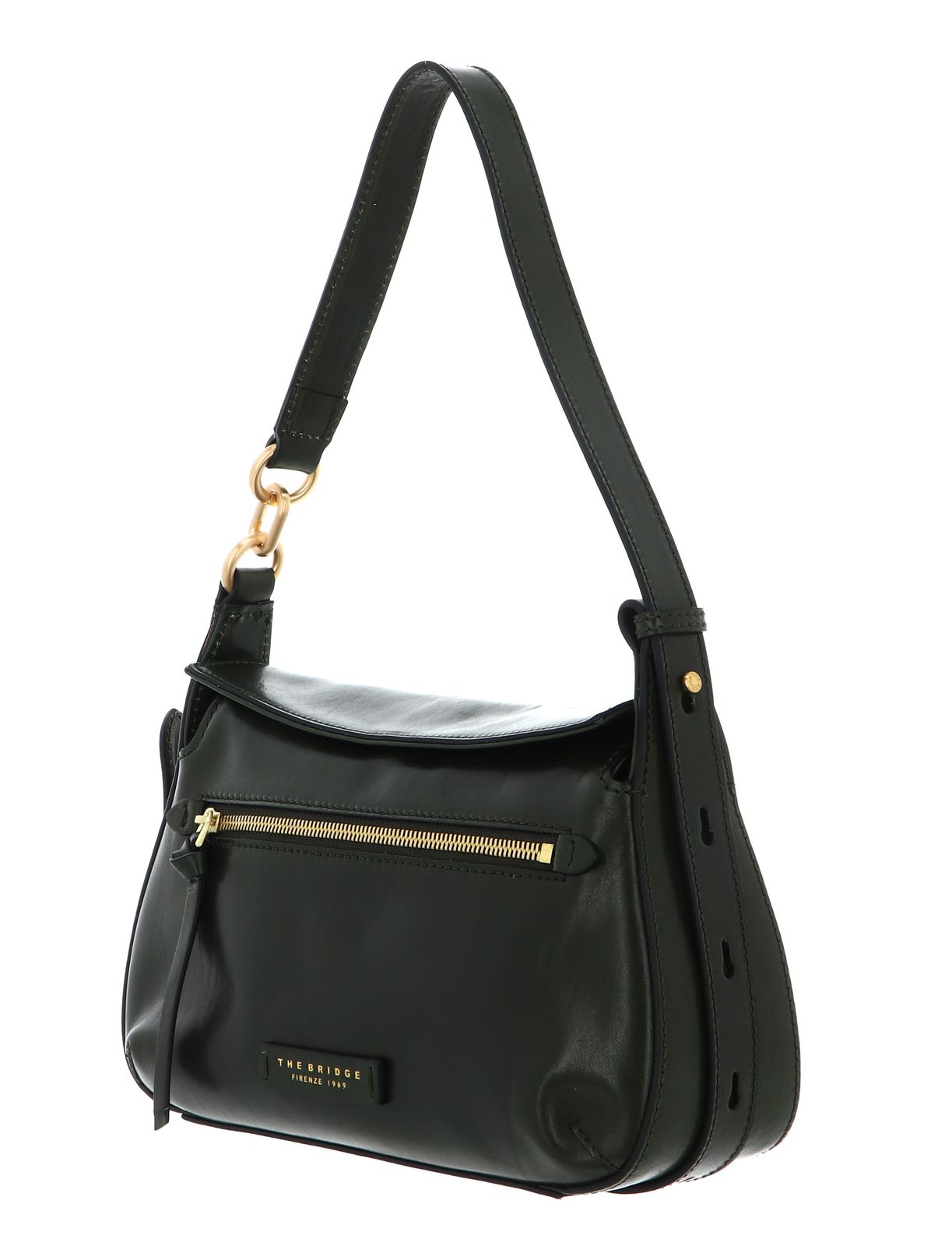 THE BRIDGE Ingrid Crossbody Bag Tirolo / Oro THE BRIDGE Ingrid Crossbody Bag Tirolo / Oro
