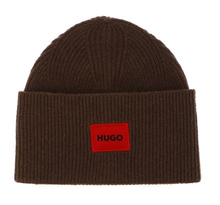 HUGO Xaff 6 Beanie Medium Brown