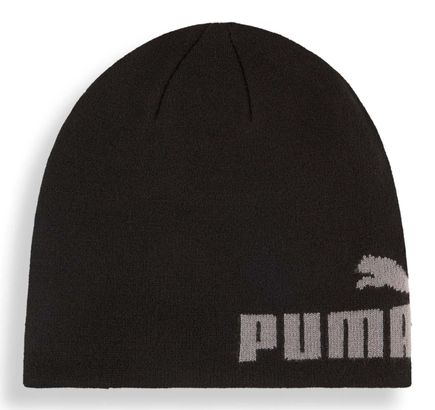PUMA ESS Mid Crown Cuffless Beanie Puma Black