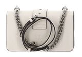 PINKO Love One Mini ST. CL. S Bianco Seta - Old Silver PINKO Love One Mini ST. CL. S Bianco Seta - Old Silver