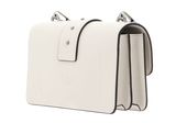 PINKO Love One Mini ST. CL. S Bianco Seta - Old Silver PINKO Love One Mini ST. CL. S Bianco Seta - Old Silver
