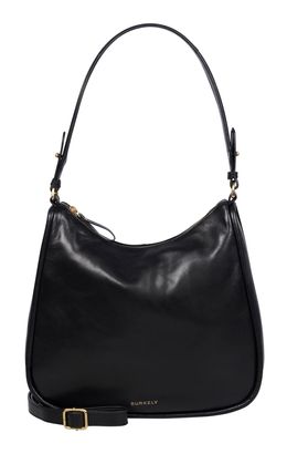 BURKELY Vintage Veda Hobo Round Bag Black