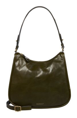 BURKELY Vintage Veda Hobo Round Bag Olive