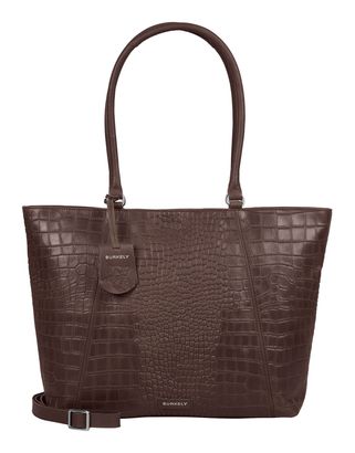 BURKELY Cool Colbie Wide Tote 15,6" Bold Brandy