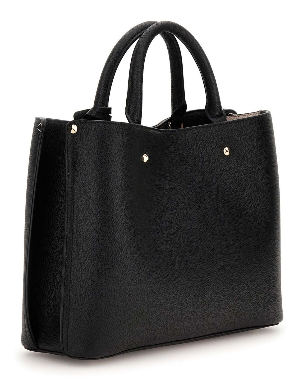 GUESS Meridian II Girlfriend Satchel Black GUESS Meridian II Girlfriend Satchel Black