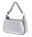 COCCINELLE Beat Grained Leather Handbag Steel