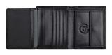 bugatti Savona Upright Wallet With Flap 8CC Black