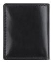 bugatti Savona Upright Wallet With Flap 8CC Black