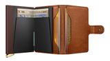 Secrid Premium Miniwallet+ Emboss Lines Cognac