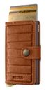 Secrid Premium Miniwallet+ Emboss Lines Cognac