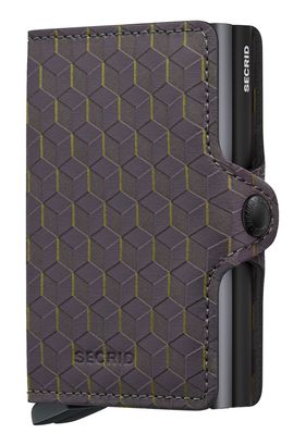 Secrid Twinwallet Optical Grey - Yellow