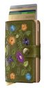 Secrid Premium Miniwallet+ Stitch Floral Olive Secrid Premium Miniwallet+ Stitch Floral Olive