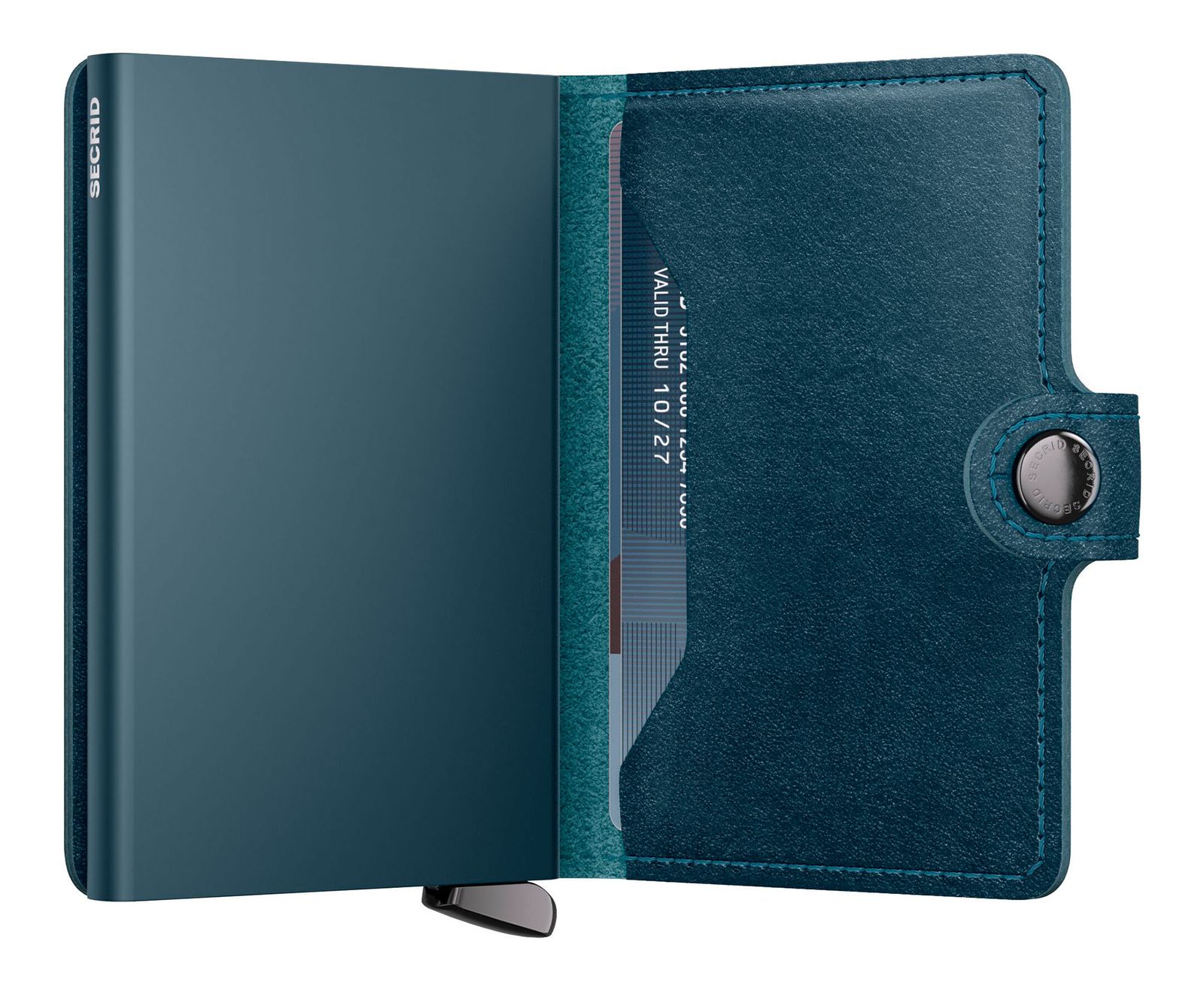 Secrid Premium Miniwallet+ Basco Teal Secrid Premium Miniwallet+ Basco Teal