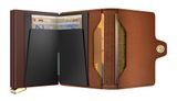 Secrid Premium Twinwallet+ Emboss Lines Cognac