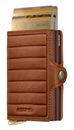 Secrid Premium Twinwallet+ Emboss Lines Cognac