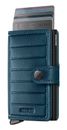 Secrid Premium Miniwallet+ Emboss Lines Teal