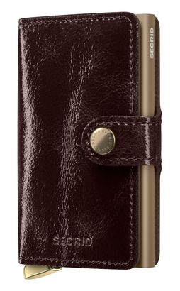 Secrid Premium Miniwallet+ Naplak Mahogany