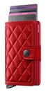 Secrid Premium Miniwallet+ Emboss Diamond Red Secrid Premium Miniwallet+ Emboss Diamond Red