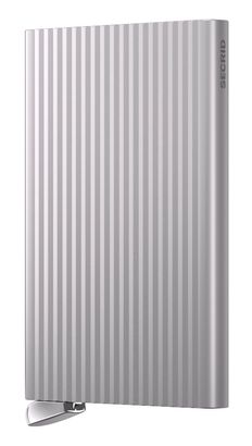 Secrid Premium Cardprotector+ Fluted Silver
