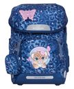 BECKMANN Plus Air Schoolbag Cheetah Dark Blue