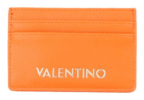VALENTINO Fae Re Credit Card Case Arancio