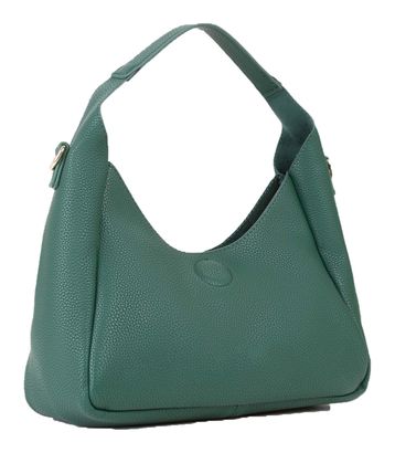 Sac à épaule Valentino Futura Hobo Bag - Vert (Verde), 100% Polyuréthane, Neuf Avec étiquettes, Fabrication Italie