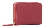 VALENTINO Samba Re Zip Around Wallet Rosso Scuro