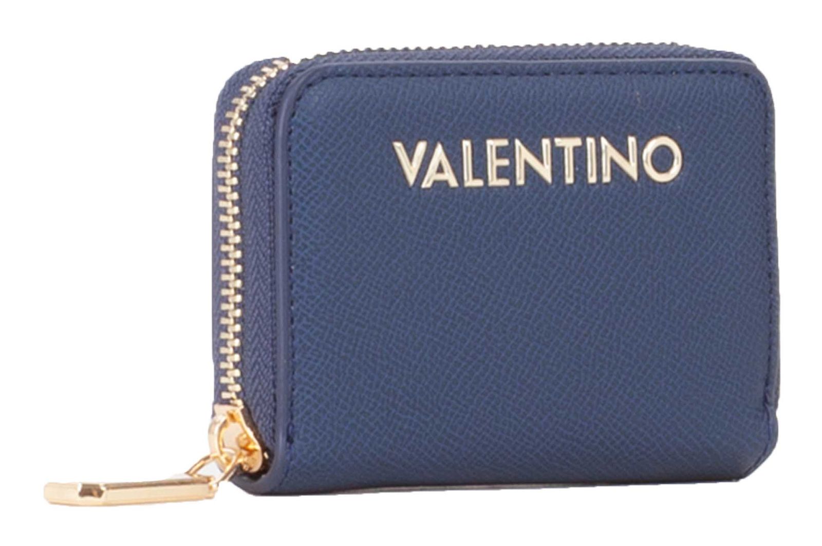 VALENTINO Fae Re Zip Around Card Case Blu VALENTINO Fae Re Zip Around Card Case Blu