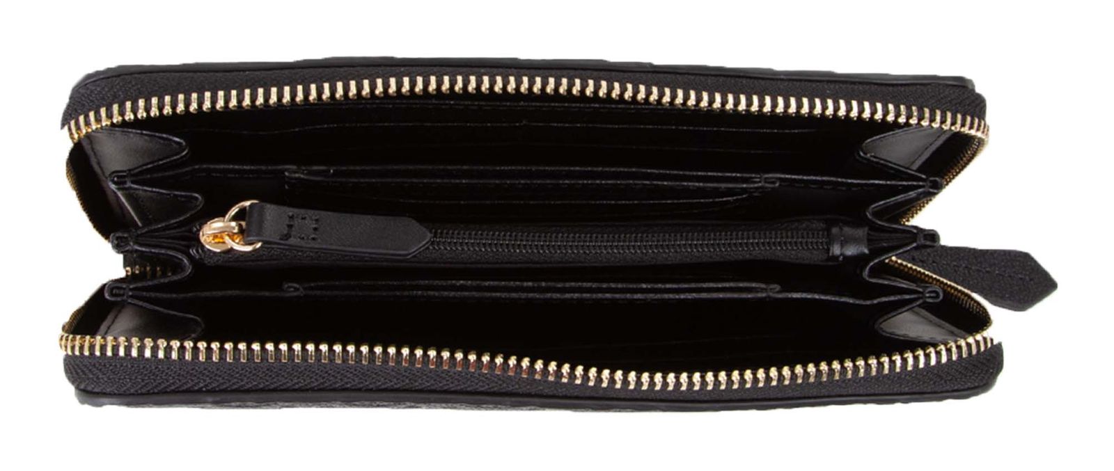 VALENTINO Samba Re Zip Around Wallet Nero VALENTINO Samba Re Zip Around Wallet Nero